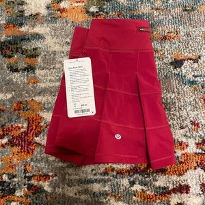 Lululemon Run Tennis Skirt Skort Pace Revival 4 NWT